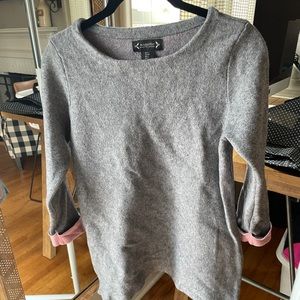 Gray heavy sweater